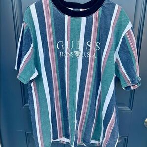 Vintage GUESS Striped T-Shirt